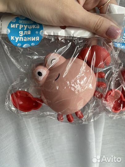 Игрушка заводная для купания