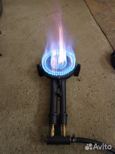 Газовая горелка под казан. Очаг