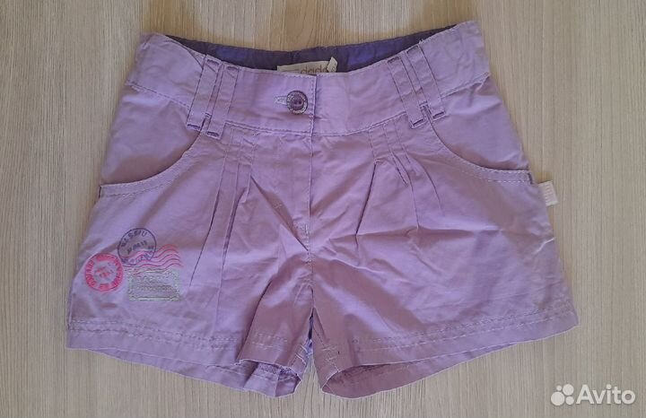 Новые хлопковые шорты р.104
