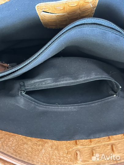 Сумка натуральная кожа винтажная