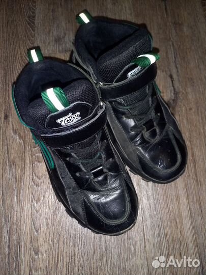 Ботинки деми на байке