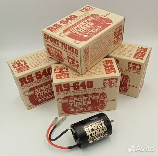 Коллекторный двигатель sport tuned RS-540, Tamiya