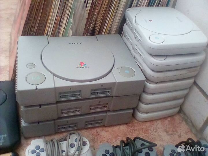 Приставки sony ps one 1 2 dendy sega джостики