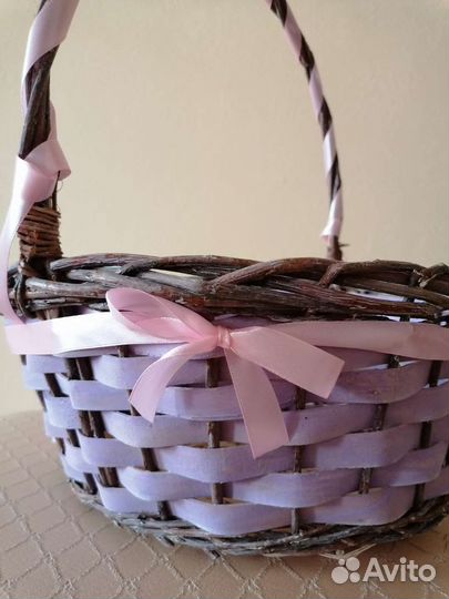 Корзина плетеная