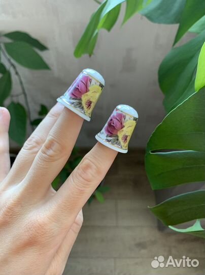 Сувенирный набор наперстки и игольница