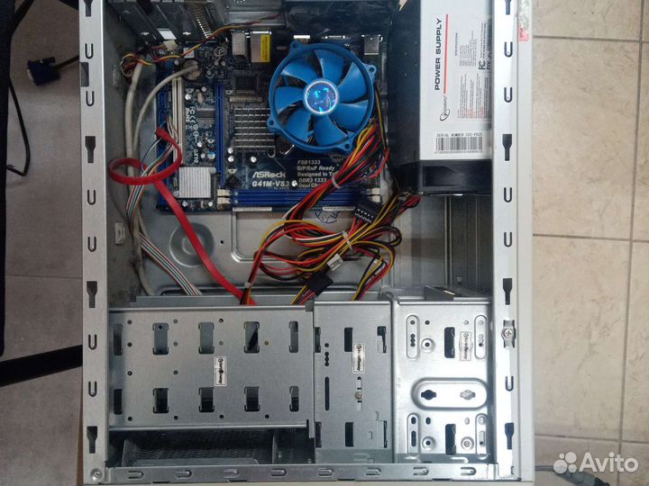 Материнская плата Asrock g41m-vs3 не рабочая