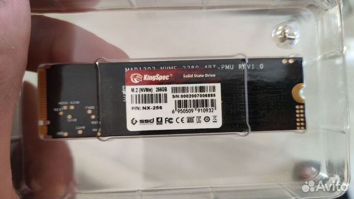 Ssd m2 nvme kingspec 256gb