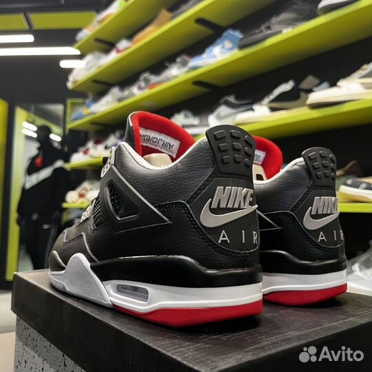 Кроссовки Nike Air Jordan 4 Bred Reimagined