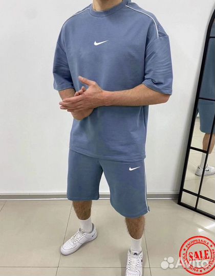 Спортивный костюм nike (футболка+шорты)
