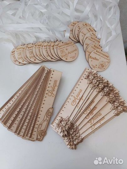 Именные линейки, медали и органайзеры