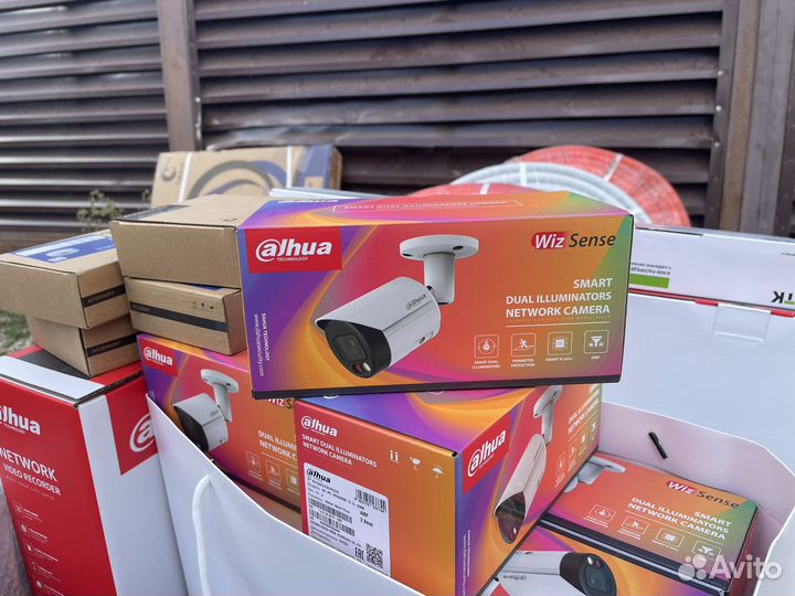 Камера видеонаблюдения, монтаж