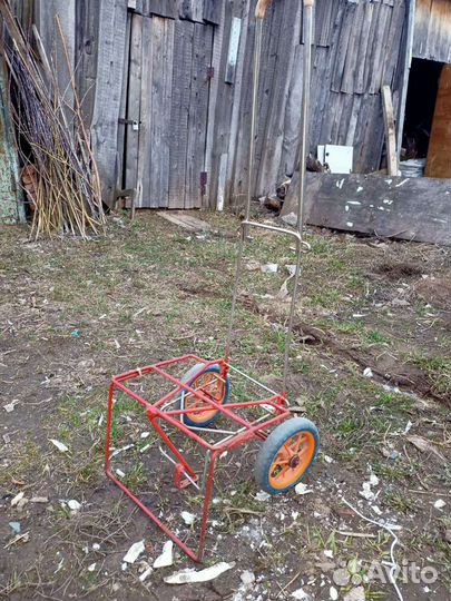 Тележка садовая на колесах