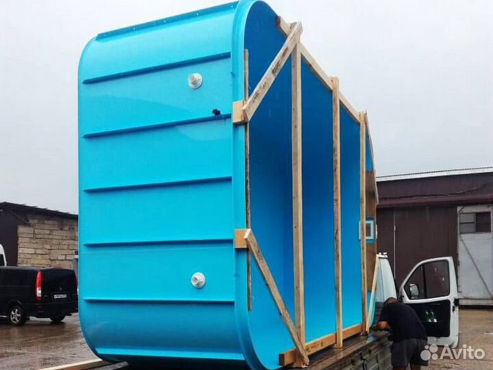 Бассейн 5x3 из пластика