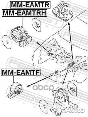 Mitsubishi galant EA 1996-2003 MM-eamtr Febest