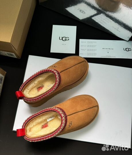 Ugg Tazz Tasman Platform Chestnut Угги