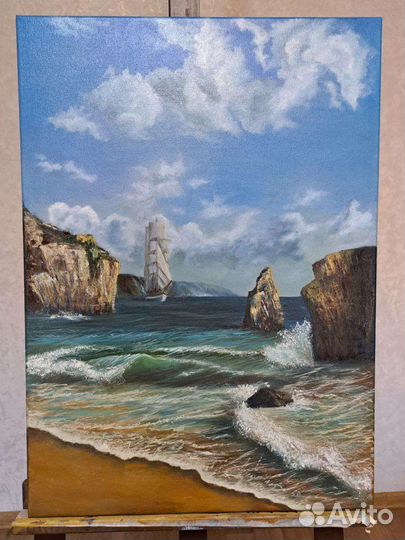 Картина маслом, пейзаж