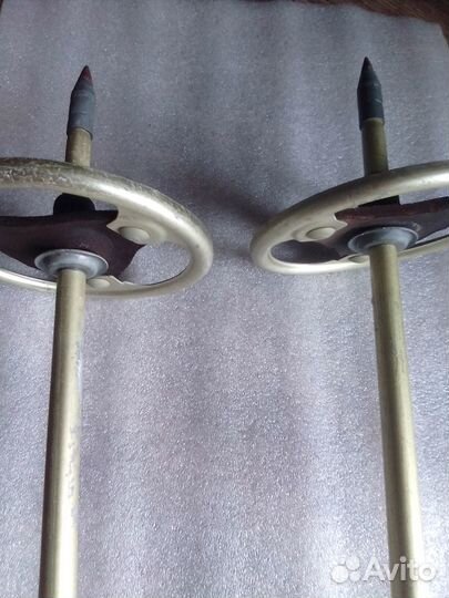 Палки лыжные Москва 135 см СССР