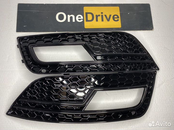 Audi A4 B8+ рестайлинг рс вставки птф RS