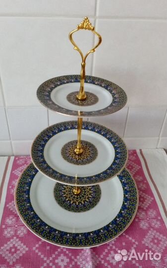 Ваза трехъярусная