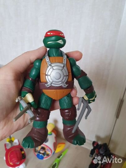 Кубики, буквы, черепашка нинзя, робот, патруль