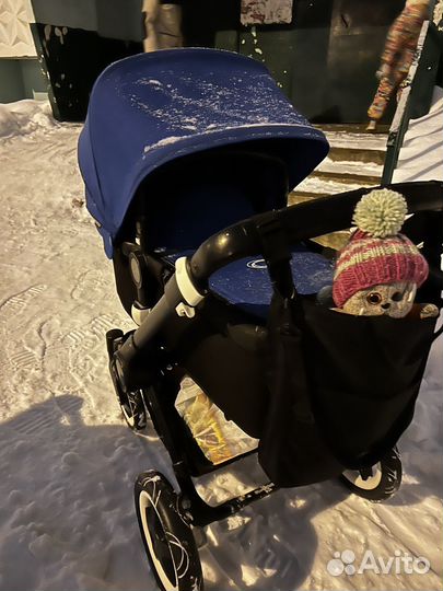 Bugaboo buffalo Коляска 2 в 1 на чёрном шаси