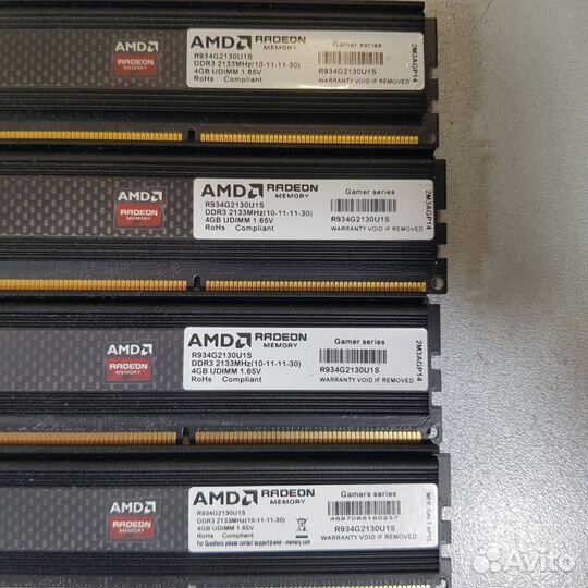 Оперативная память AMD radeon R9 DDR3 16Гб 2133Мгц