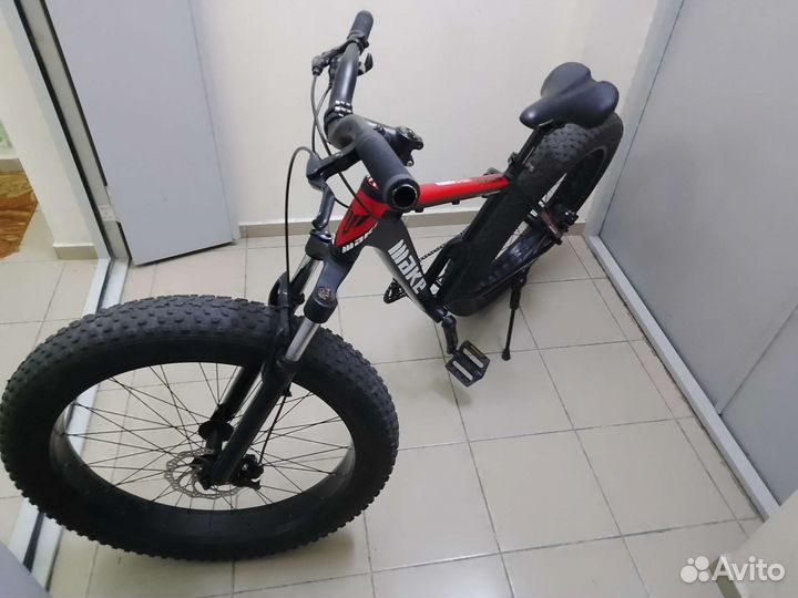 Велосипед широкие шины Фетбайк