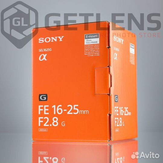 Sony FE 16-25mm f/2.8 G (SEL1625G)