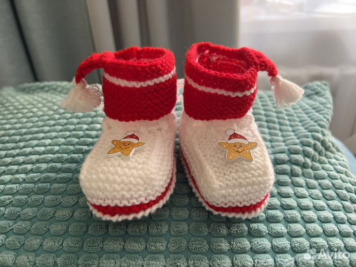 Пинетки новогодние нарядные