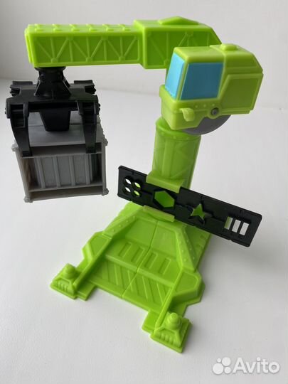 Набор доя лепки playdoh стройка