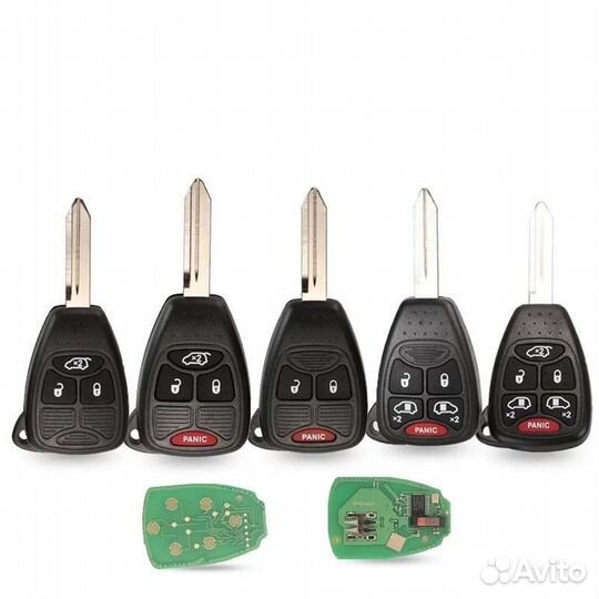 Ключ зажигания Dodge Chrysler Jeep с чипом