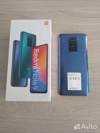 Xiaomi Redmi Note 9, 4/128 ГБ