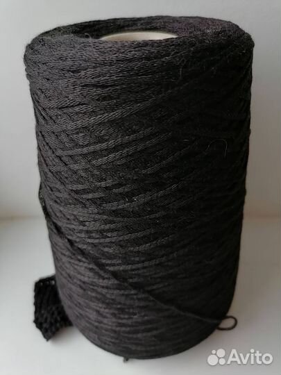 Пряжа чёрного цвета потрясающих составов