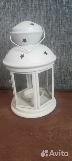 Подсвечник IKEA белый