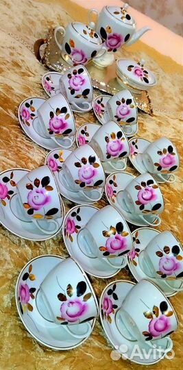 Чайный сервиз на 12 персон СССР