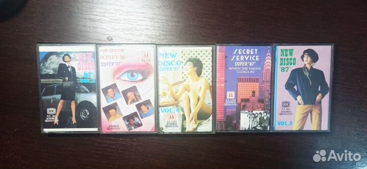 Аудиокассеты, кассеты для магнитофона