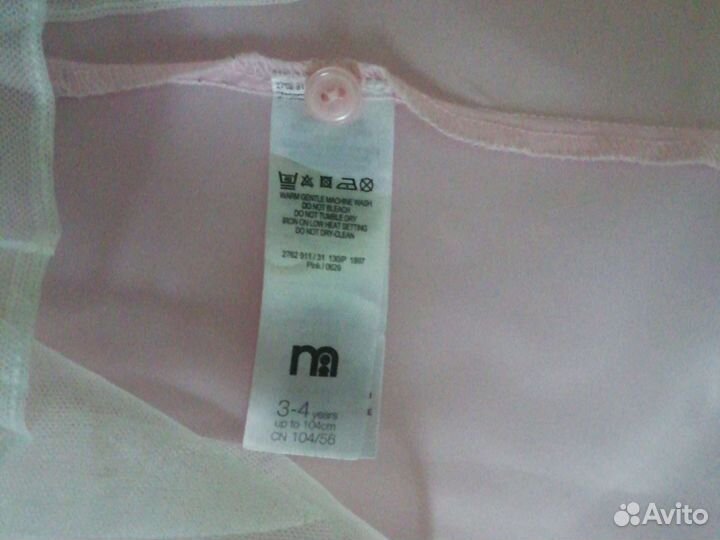 Платье для девочки Mothercare р. 104