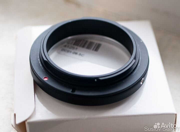 Адаптер крепления объектива Canon FD на EF/EOS