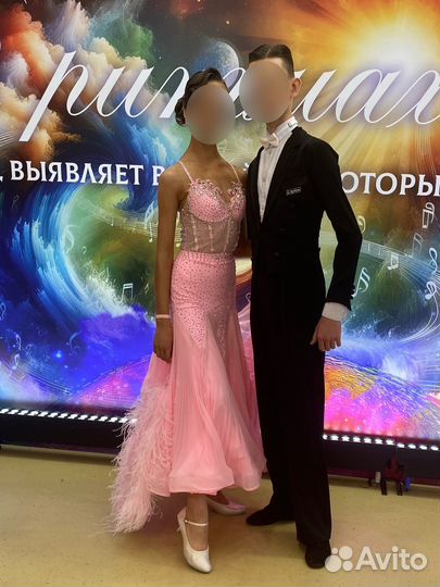 Платье для бальных танцев стандарт ю2
