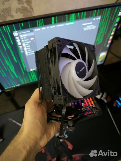 Кулер для процессора deepcool AG500 BK argb