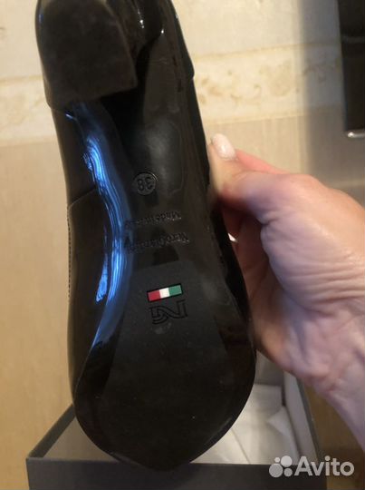 Туфли Nero giardini кожаные