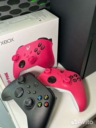 Xbox Series X 1TB (новый, два геймпада)