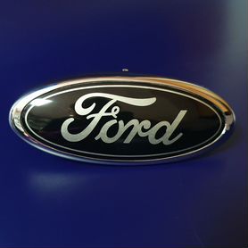 Передняя эмблема для Ford 148мм черная