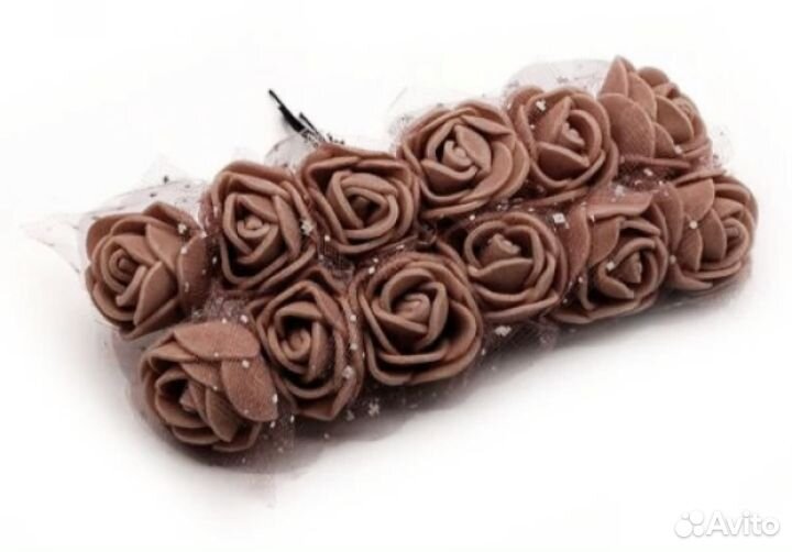 Розы из фоамирана, рукоделие