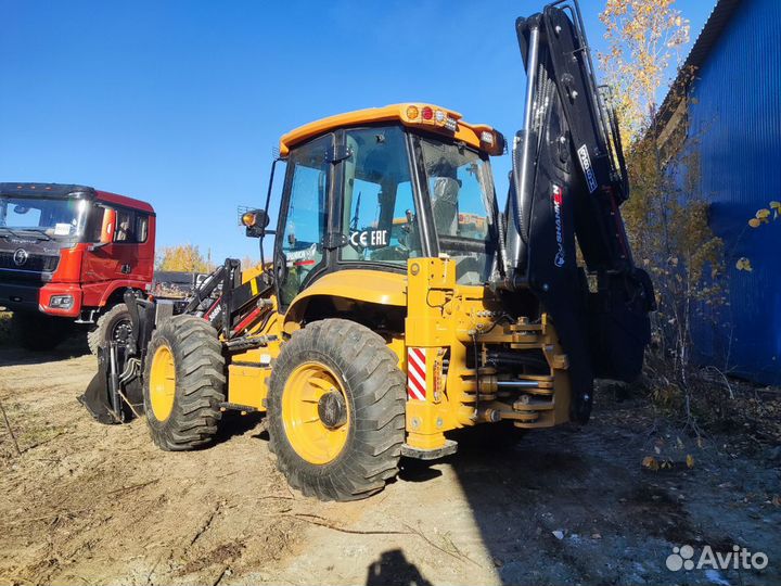 Экскаватор-погрузчик Shanmon 388H, 2024