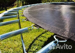 Батут для дачи с сеткой 183 см