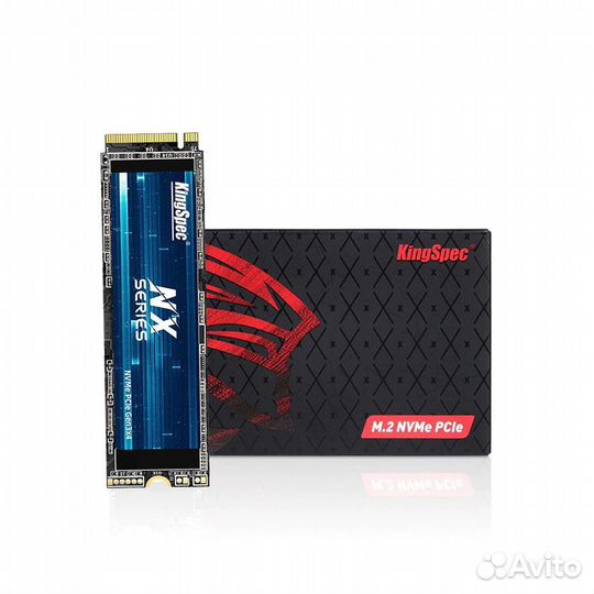 SSD M2 Kingspec 1тб Новый PCI-E3х4