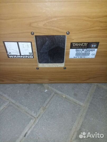 Центральная колонка tannoy Saturn s8c champagne