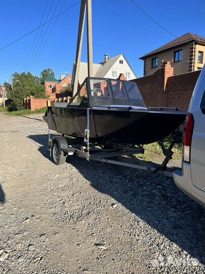 Лодка пнд Рыбак болотоход