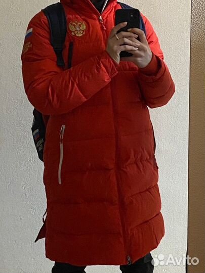 Пуховик женский экипировочный, торг уместен